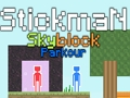 Spill Stickman Skyblock Parkour online