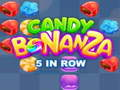 Spill Candy Bonanza 5 på rad  online