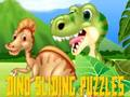 Spill Dino skyve puslespill  online