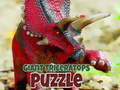 Spill Gigantisk triceratops puslespill  online