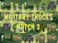 Spill Militære lastebiler Match 3  online