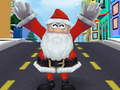 Spill Santa City Run surfere  online