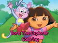 Spill Dora The Explorer Coloring online