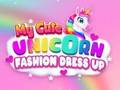 Spill Min søte Unicorn Fashion Dress Up  online