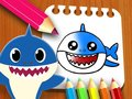 Spill Baby Shark Coloring Book online
