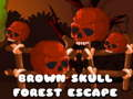 Spill Brun skull Forest Escape  online