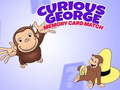 Spill Nysgjerrig George Memory Card Match  online