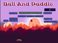 Spill Ball og padle  online