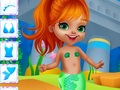 Spill Mermaid Paper Doll Dress Up online