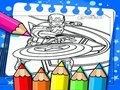 Spill Captain America Coloring Book online