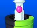 Spill Stack Bounce Ball 3D online
