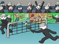 Spill Stickman Figur Badminton 3 online