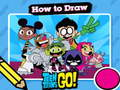 Spill Varmt å tegne Teen Titans Go! online