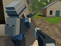 Spill Pixel Village Battle 3D online