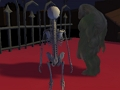 Spill 2-spiller Parkour Halloween Challenge  online