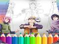 Spill Naruto Shippuden Coloring Book online