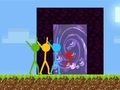 Spill Stickman Parkour Skyland online