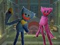 Spill Huggy Rescue Parkour online