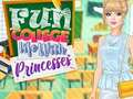 Spill Morsomt collegeliv med prinsesser  online