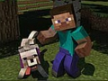 Spill Minicraft: Steve og Wolf Adventure online