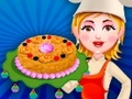 Spill Moms Oppskrifter Baking av eplekake  online
