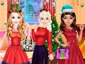 Spill Fasjonabel julefest for jenter  online