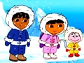 Spill Dora Finn 5 forskjeller  online