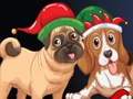 Spill Hunder rømme til julefest  online
