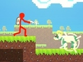 Spill Red Stickman vs Monster School 2 online