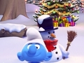 Spill Smurfy snøballer  online
