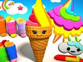 Spill Fargebok: Iskrem  online