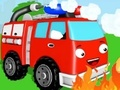 Spill Fargebok: Brannbil  online