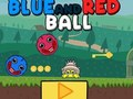 Spill Blå og rød ball  online