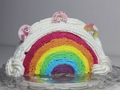 Spill Rainbow Cake Jigsaw online