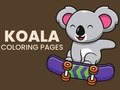 Spill Koala coloring sider online