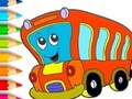 Spill Fargebok: Buss  online