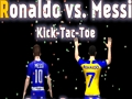 Spill Messi vs Ronaldo Kick Tac Toe online