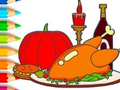 Spill Fargebok: Thanksgiving Day  online