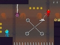 Spill Rød og blå Stickman 2  online
