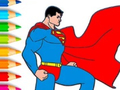 Spill Fargebok: Supermann  online