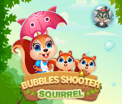 Spill Bubbles Shooter Ekorn  online