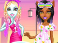 Spill Monster Girls sommerferie  online