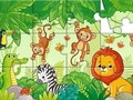 Spill Jigsaw Puzzle: Dyr i jungelen online
