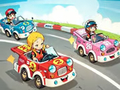 Spill Fargebok: Car Racing  online