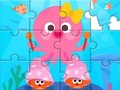 Spill Jigsaw Puzzle: Søt blekksprut  online