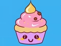 Spill Fargebok: Cupcake  online
