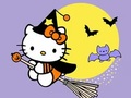 Spill Fargebok: Kitty Halloween  online