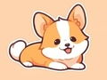 Spill Fargebok: Corgi  online