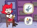 Spill Save Girl Puzzle Escape online