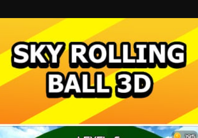 Spill Sky Stunts Rolling Ball 3D online